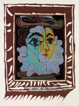  femme - Femme au chapeau 1921 cubist Pablo Picasso